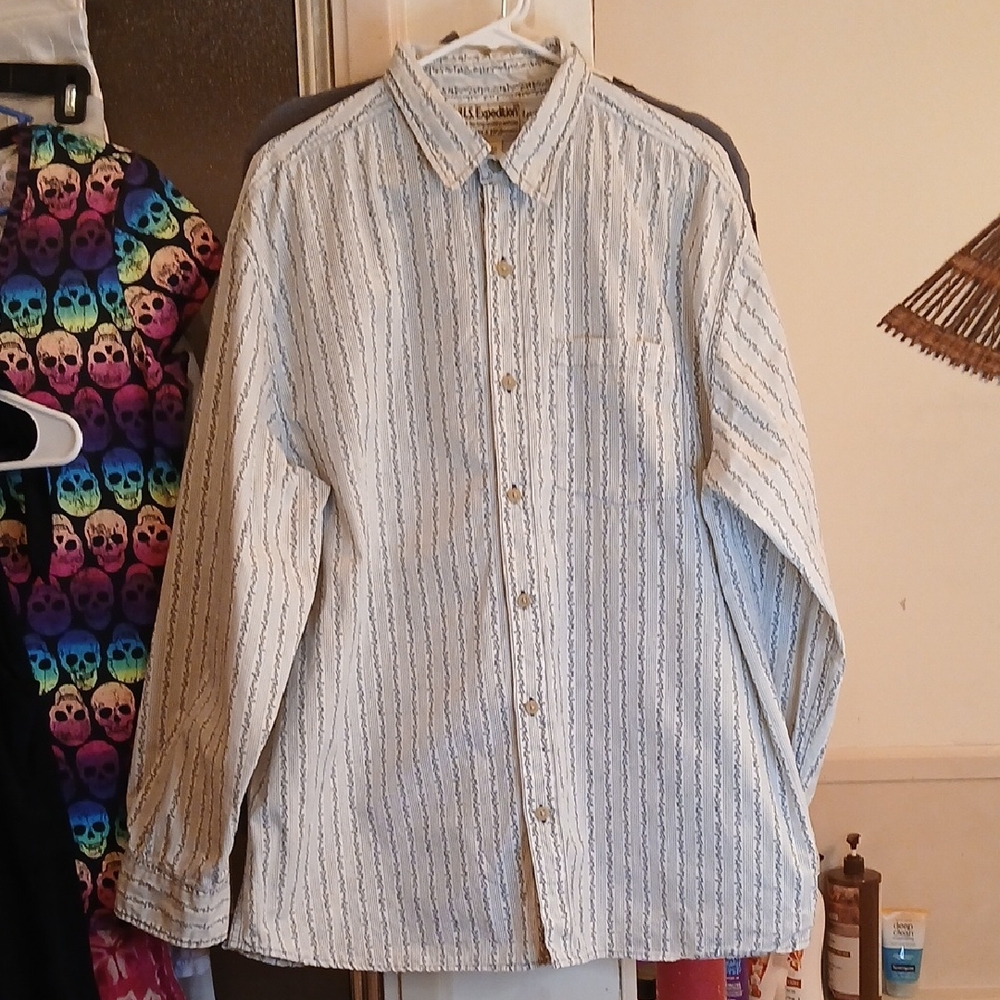 U.S.Expedition‎ Dress Shirt,long Sleeve, Mens Sz.XL